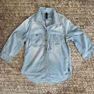 Seven 7 Denim Button-Down Shirt